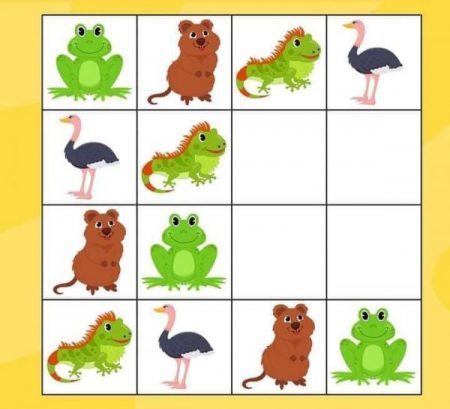logicalSequencePuzzleAnimals