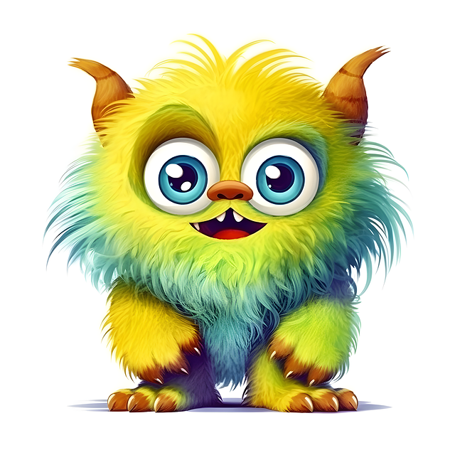 colorful monster