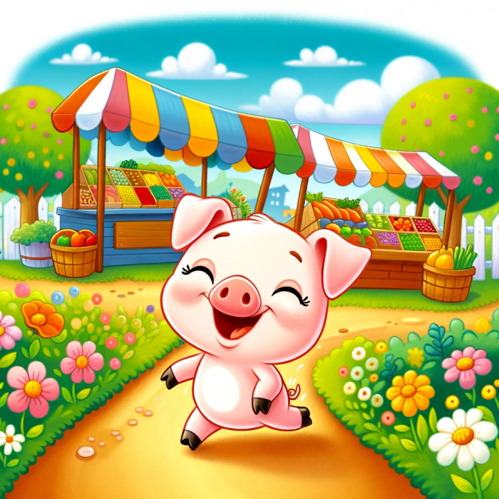 this little piggy went to the market