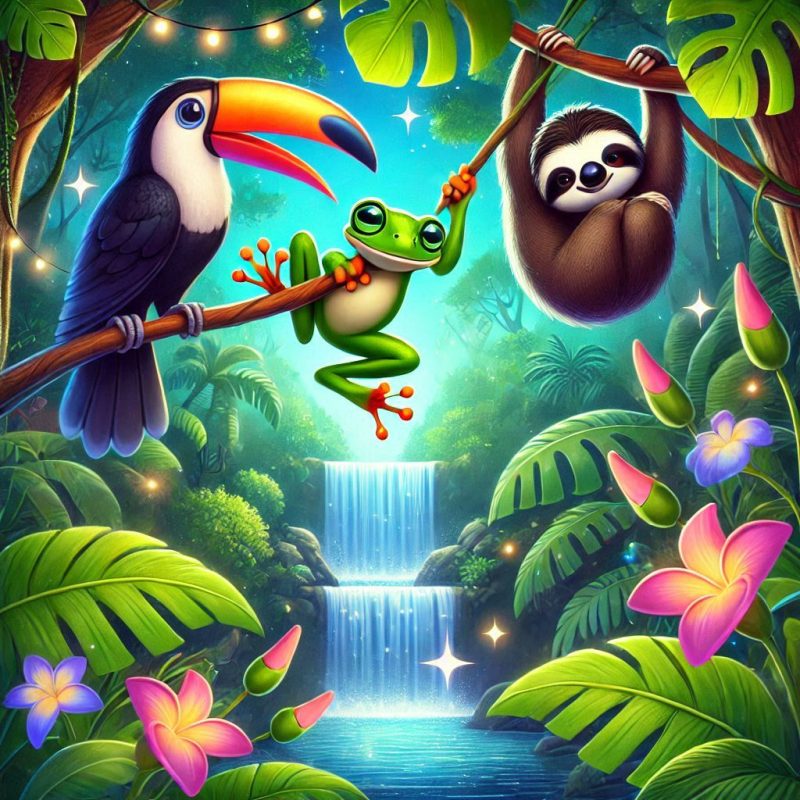 Funny Moral Stories for Kids: Jungle Adventures with Tammy, Freddy, and Sid